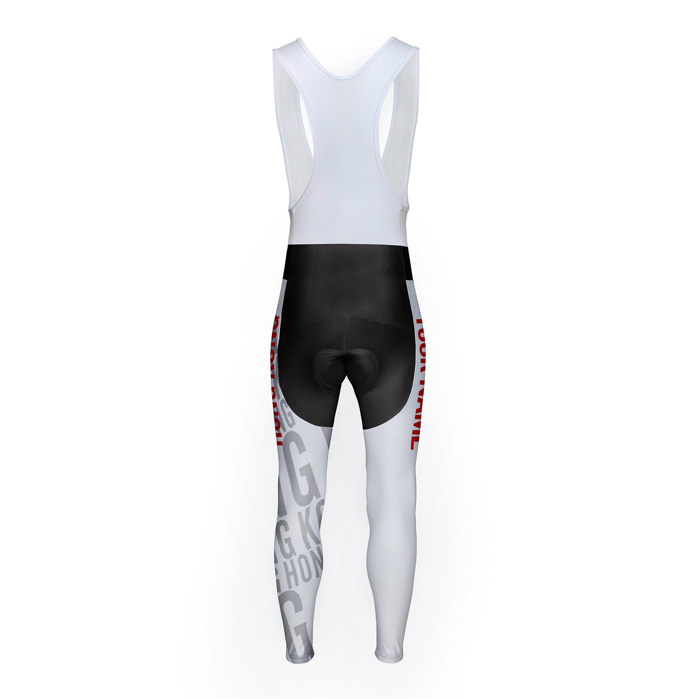 Customized Hong Kong Unisex Thermal Fleece Cycling Bib Tights Long Pants