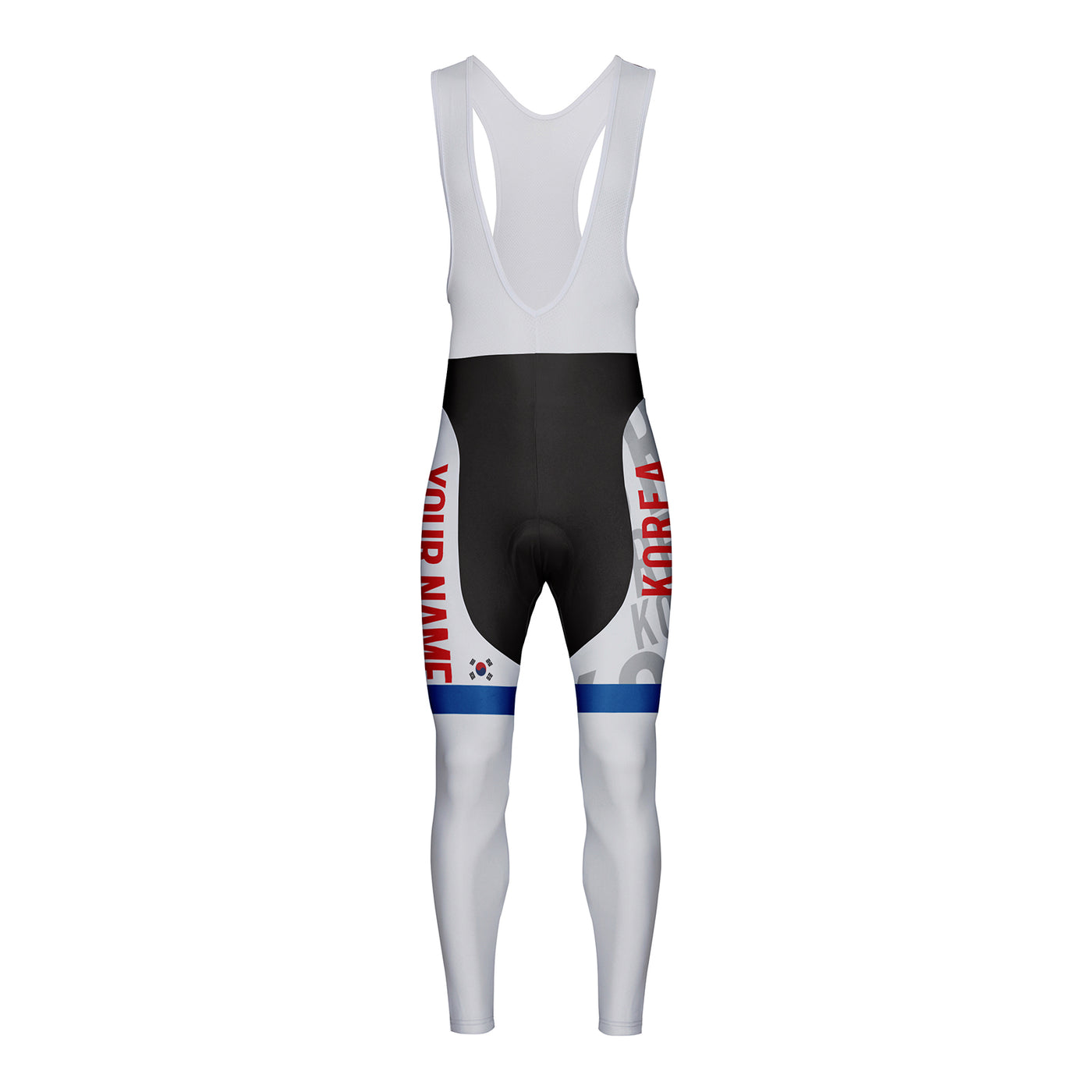 Customized Korea Unisex Cycling Bib Tights Long Pants