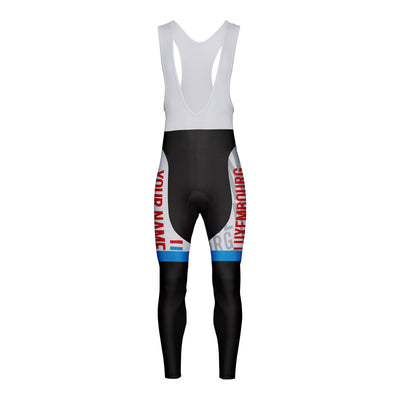 Customized Luxembourg Unisex Cycling Bib Tights Long Pants
