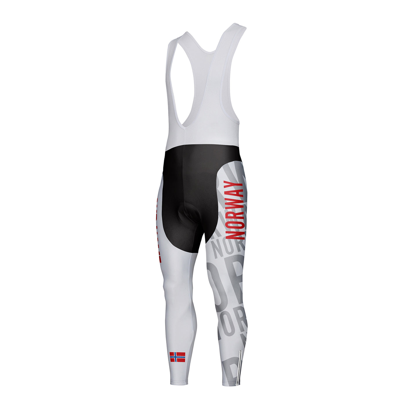 Customized Norway Unisex Cycling Bib Tights Long Pants