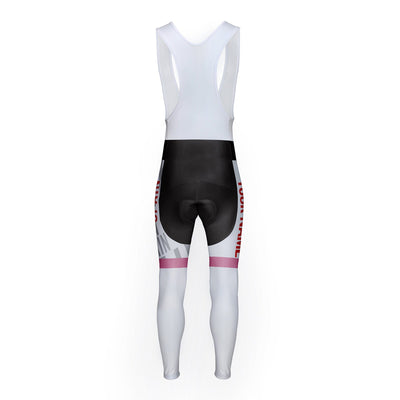 Customized Spain Unisex Thermal Fleece Cycling Bib Tights Long Pants