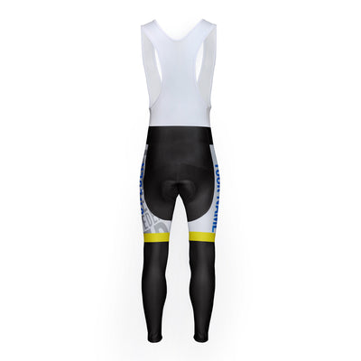 Customized Sweden Unisex Cycling Bib Tights Long Pants
