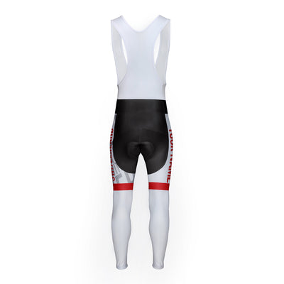 Customized Switzerland Unisex Cycling Bib Tights Long Pants