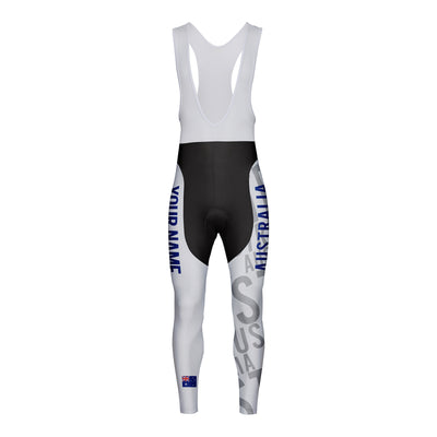 Customized Australia Unisex Cycling Bib Tights Long Pants