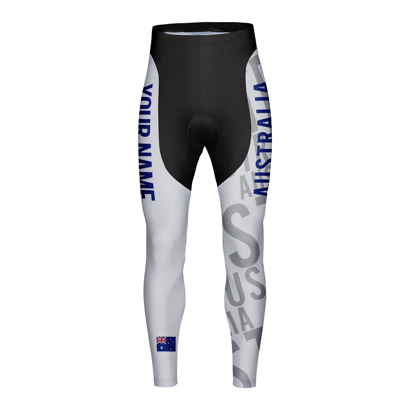 Customized Australia Unisex Cycling Tights Long Pants