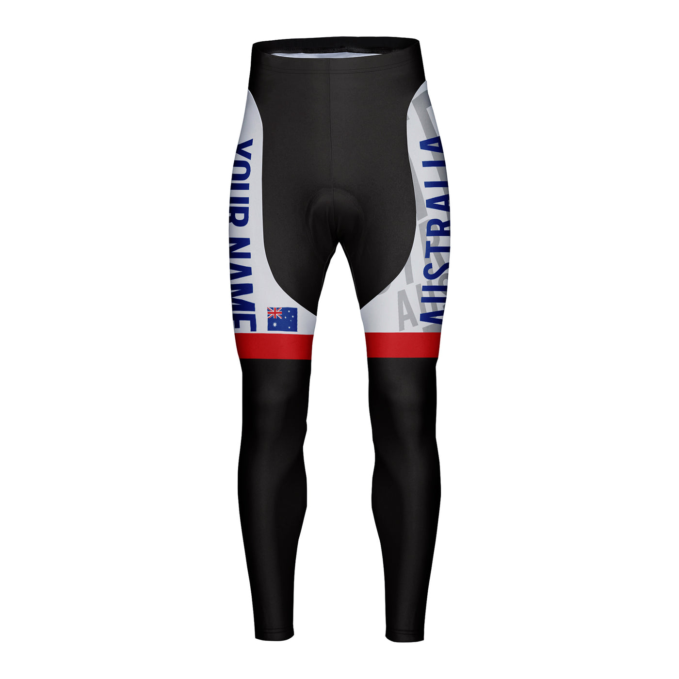 Customized Australia Unisex Cycling Tights Long Pants