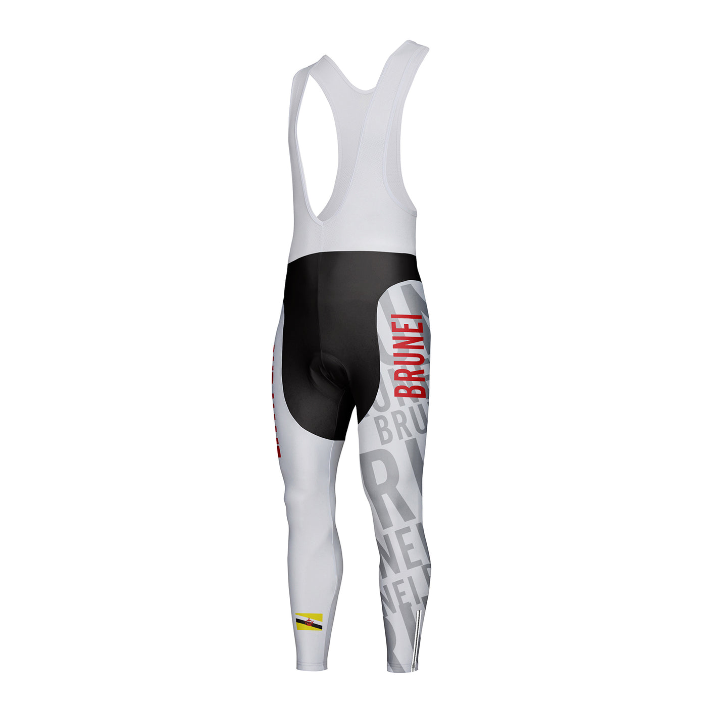 Customized Brunei Unisex Cycling Bib Tights Long Pants