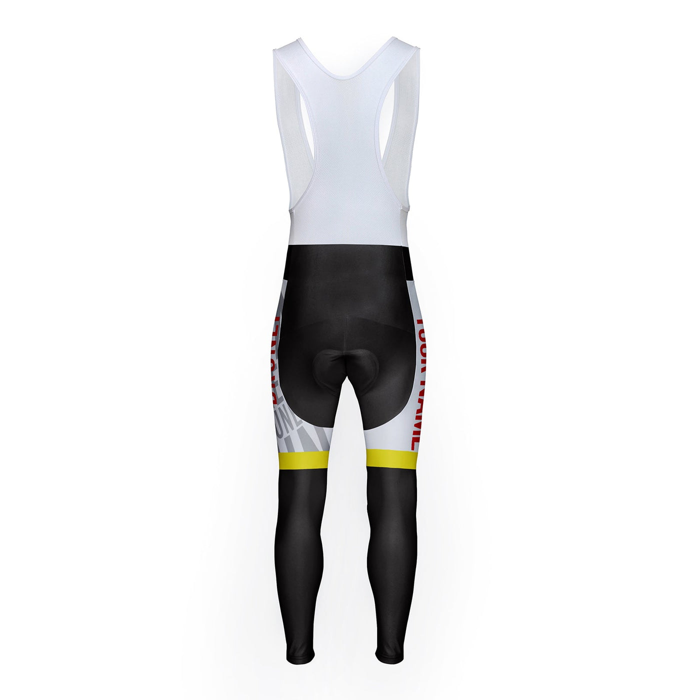 Customized Brunei Unisex Thermal Fleece Cycling Bib Tights Long Pants