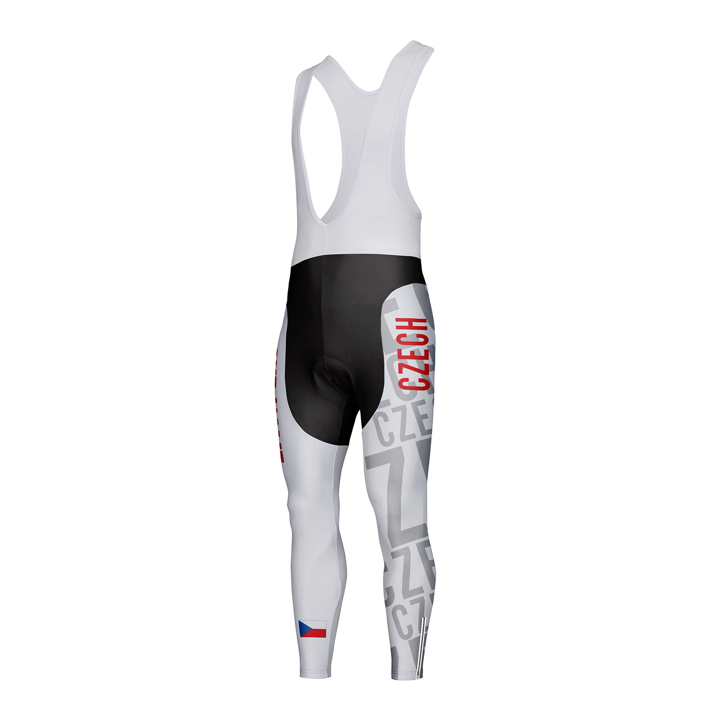 Customized Czech Unisex Cycling Bib Tights Long Pants