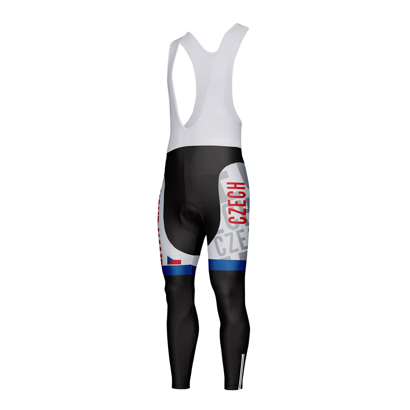 Customized Czech Unisex Cycling Bib Tights Long Pants
