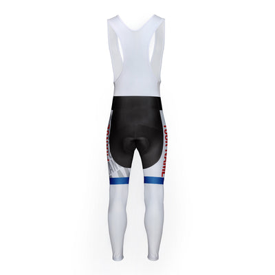 Customized France Unisex Cycling Bib Tights Long Pants