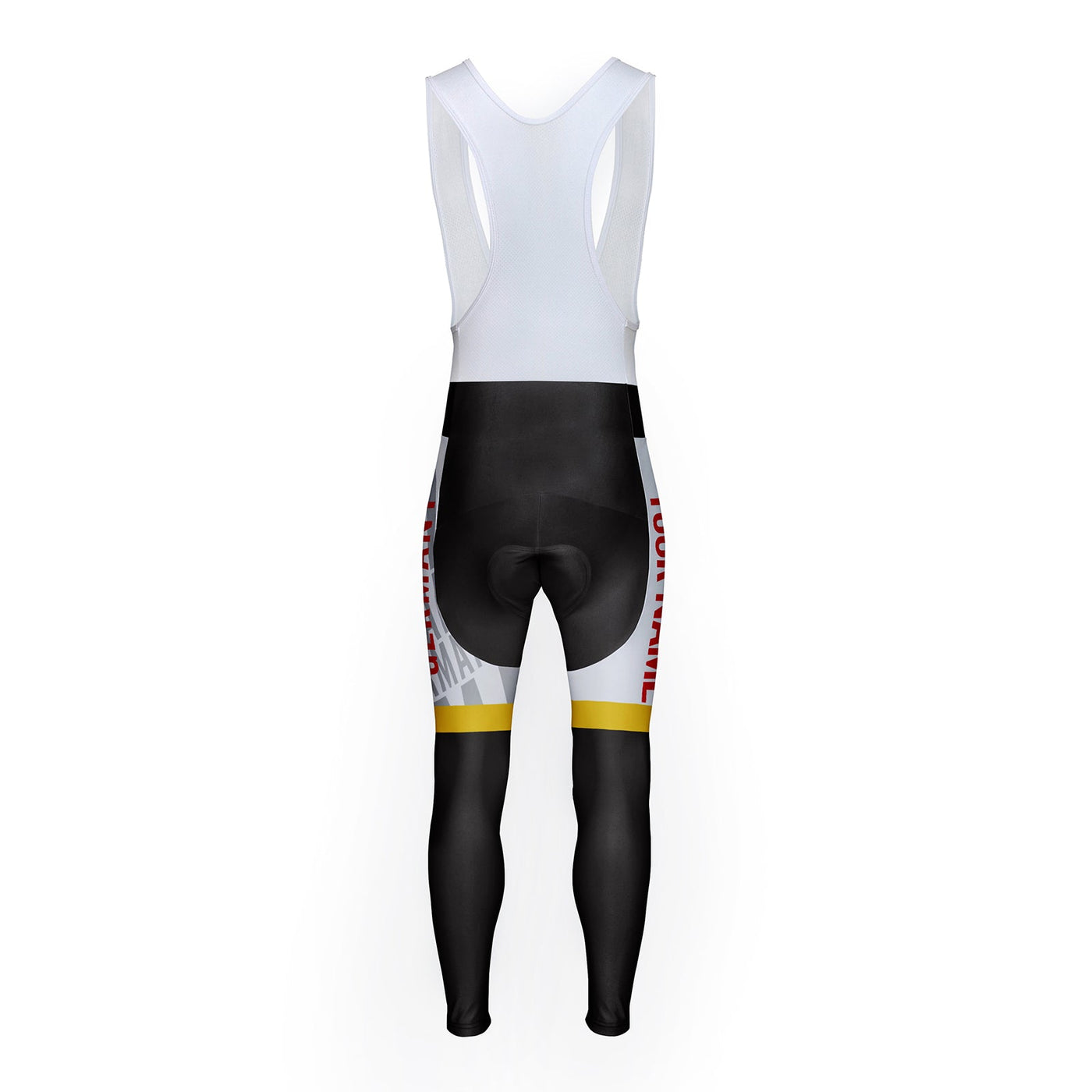 Customized Germany Unisex Thermal Fleece Cycling Bib Tights Long Pants