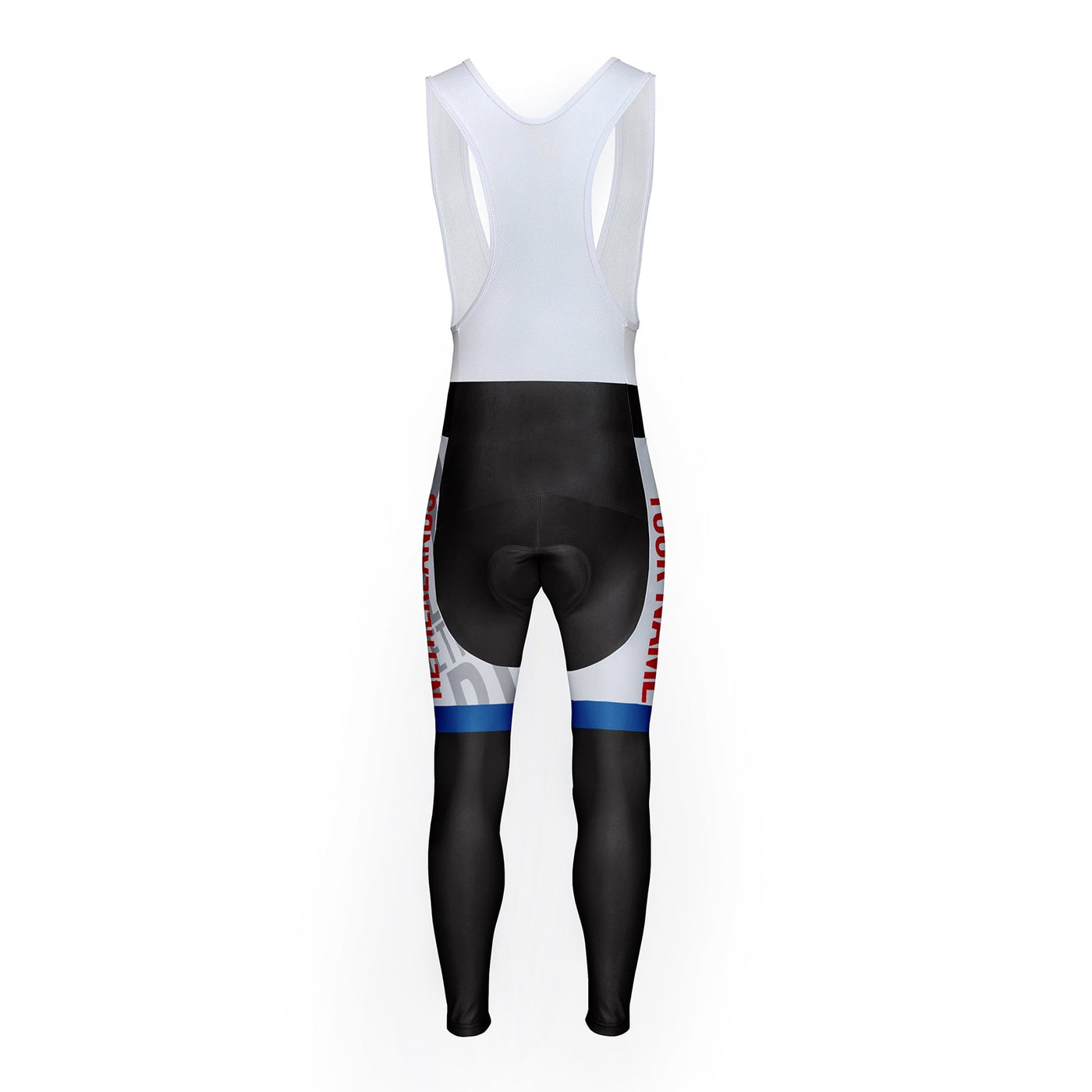 Customized Netherlands Unisex Thermal Fleece Cycling Bib Tights Long Pants