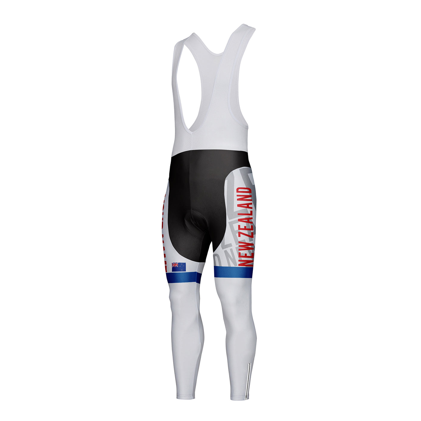 Customized New Zealand Unisex Cycling Bib Tights Long Pants