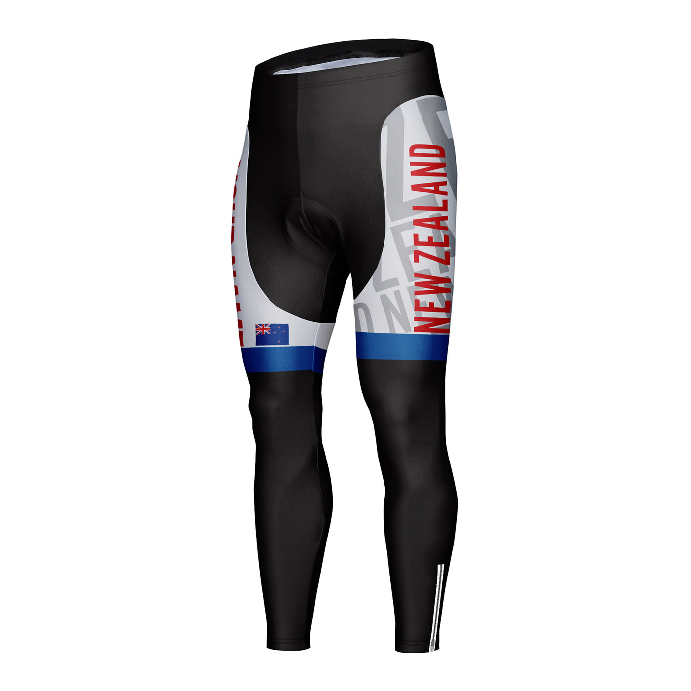 Customized New Zealand Unisex Cycling Tights Long Pants