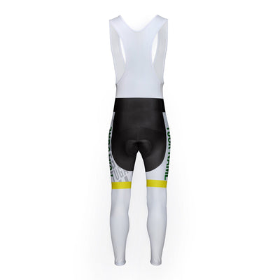 Customized Portugal Unisex Thermal Fleece Cycling Bib Tights Long Pants