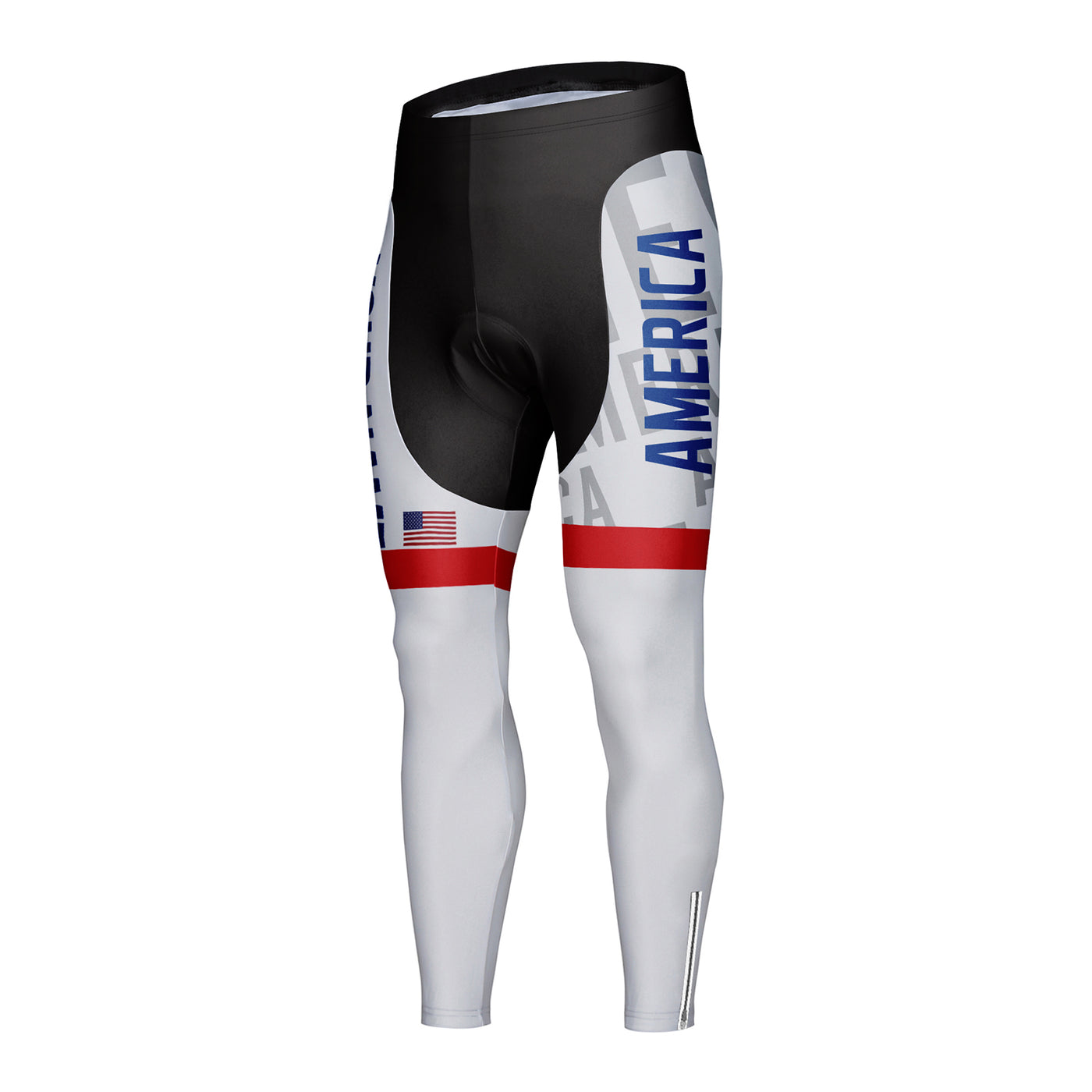 Customized America Unisex Cycling Tights Long Pants