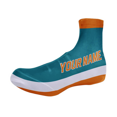Customized Miami Team Cycling Shoe Covers