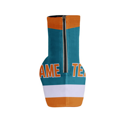 Customized Miami Team Cycling Shoe Covers