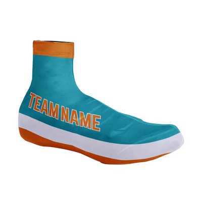 Customized Miami Team Cycling Shoe Covers