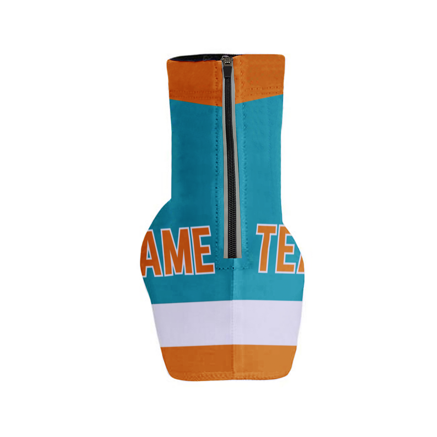 Customized Miami Team Cycling Shoe Covers